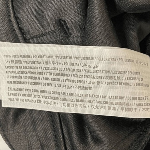 NEW! ABERCROMBIE The Skinny Ultra High Rise BLACK‎ Vegan Leather Pant, Size 4 - Picture 11 of 12